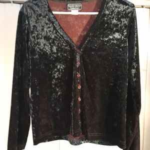 Woman's Black sweater.